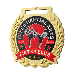 Mixed Martial ARTS Figter Club Medal