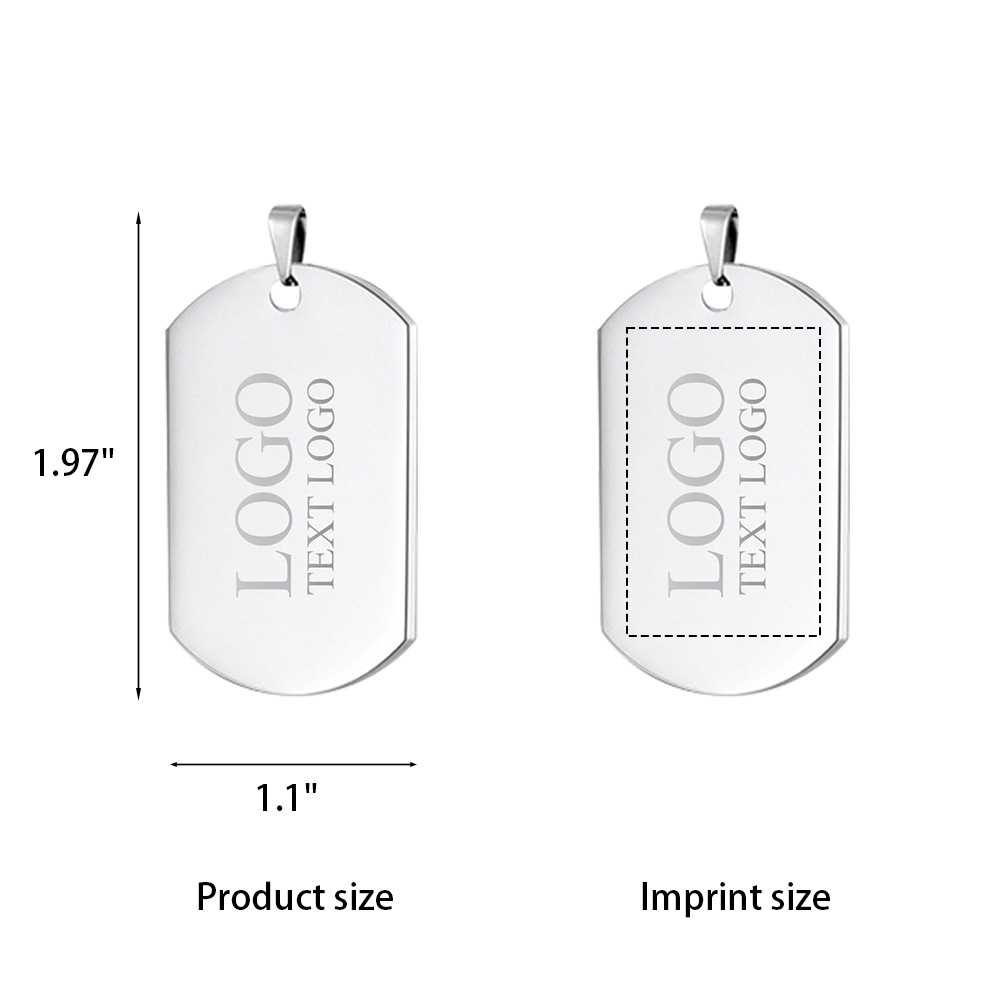 Stainless Steel Metal Dog Tags