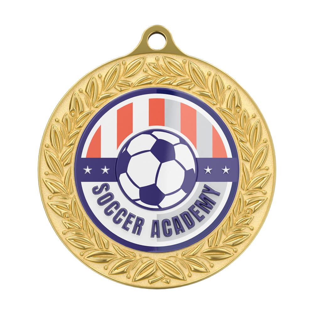Soccer Academy Honor Medal front Soccer Academy Honor Medal front