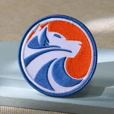 Wolf Head Embroidered Patches