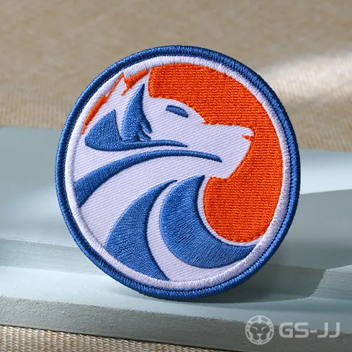 Wolf Head Embroidered Patches Wolf Head Embroidered Patches