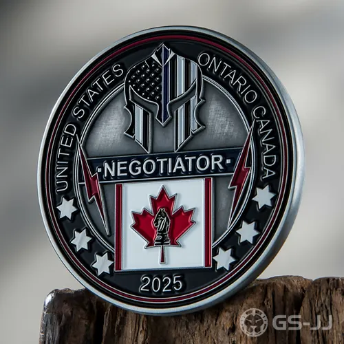 2025 Canada-USA Negotiator Challenge Coin 2025 Canada-USA Negotiator Challenge Coin