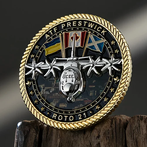ATF Prestwick Air Force Challenge Coins