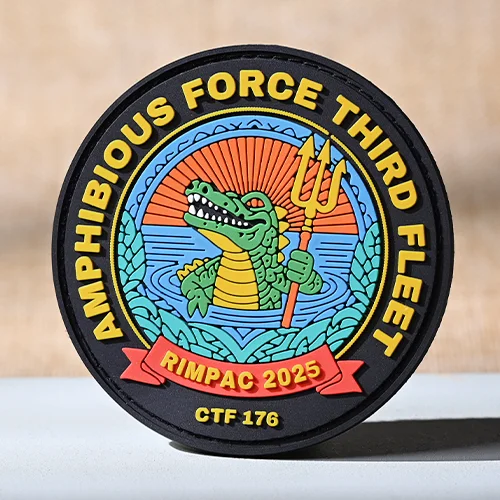 Amphibious Force Third Fleet PVC Patches