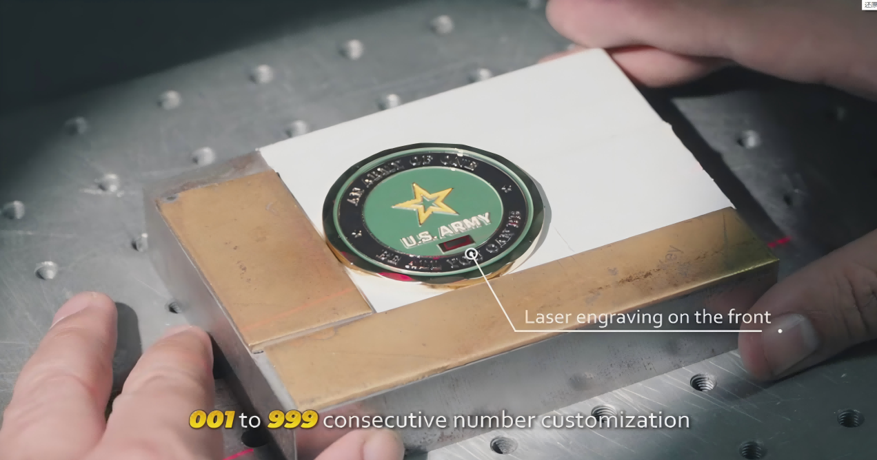 Can I order custom coins with sequential numbering?