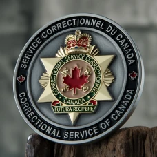 Correctional Service of Canada Challenge Coins Correctional Service of Canada Challenge Coins