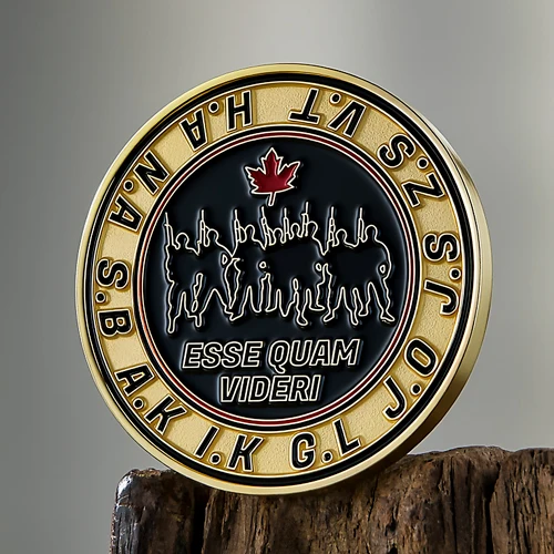 Esse Quam Videri Honor Emblem Challenge Coin