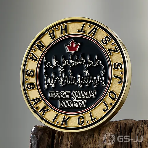 Esse Quam Videri Honor Emblem Challenge Coin Esse Quam Videri Honor Emblem Challenge Coin