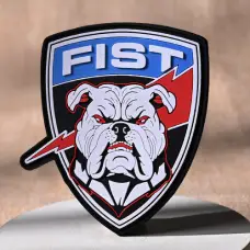 FIST Thunderous Bulldog PVC Patches