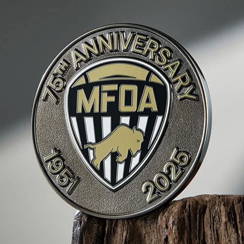 MFOA 75th Anniversary Challenge Coin