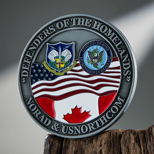 NORAD & USNORTHCOM Homeland Defense Challenge Coin
