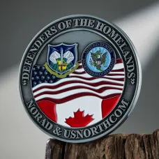 NORAD & USNORTHCOM Homeland Defense Challenge Coin NORAD & USNORTHCOM Homeland Defense Challenge Coin