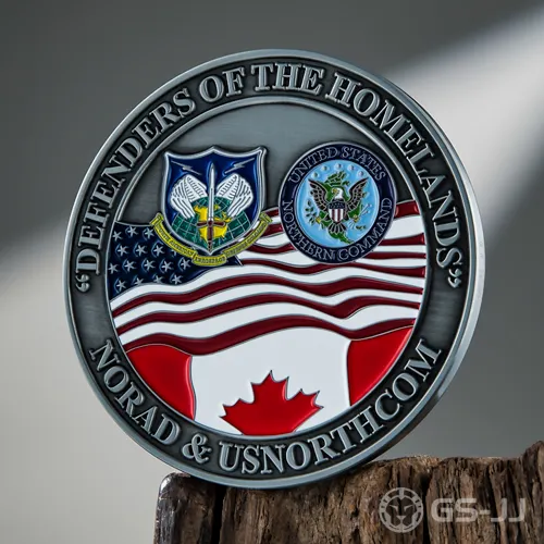 NORAD & USNORTHCOM Homeland Defense Challenge Coin NORAD & USNORTHCOM Homeland Defense Challenge Coin