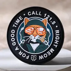 Right Meow Custom PVC Patches