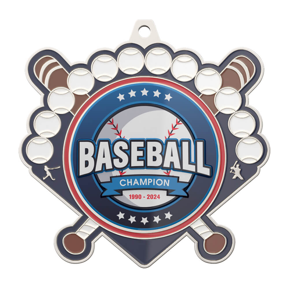 Baseball Championship Medal front