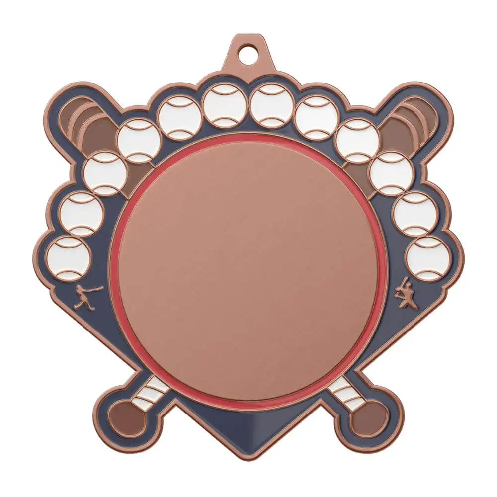 Baseball Championship Medal antique copper