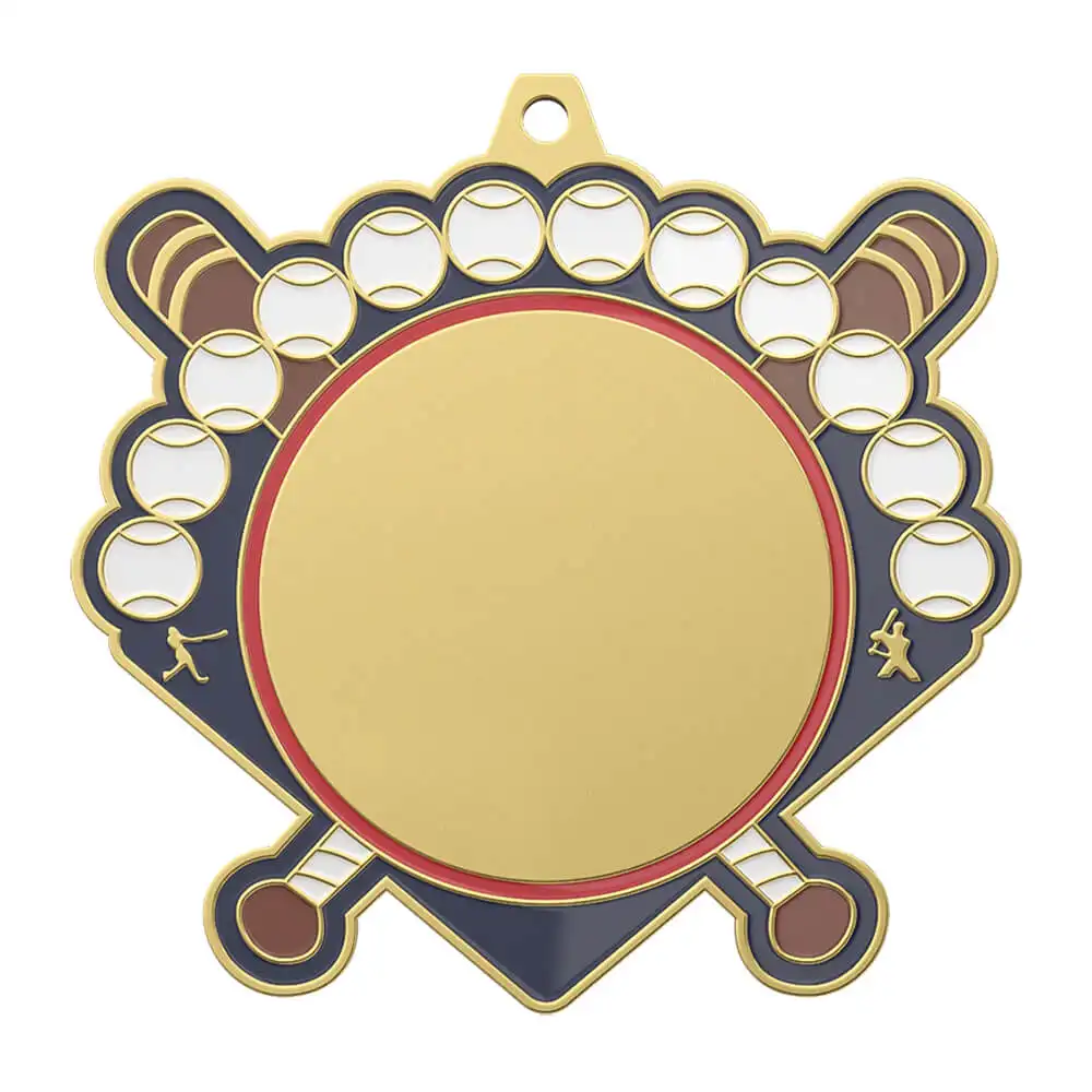 Baseball Championship Medal shiny gold Baseball Championship Medal shiny gold