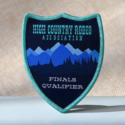 High Country Rodeo Finals Qualifier Woven Patch