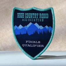 High Country Rodeo Finals Qualifier Woven Patch High Country Rodeo Finals Qualifier Woven Patch