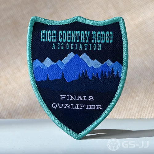High Country Rodeo Finals Qualifier Woven Patch High Country Rodeo Finals Qualifier Woven Patch
