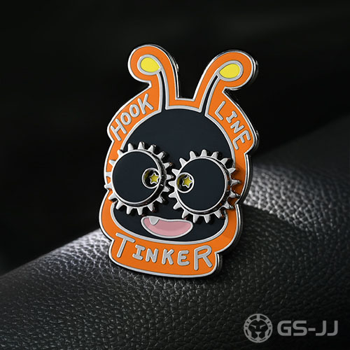 Custom Hook Line Tinker Hard Enamel Pins Custom Hook Line Tinker Hard Enamel Pins