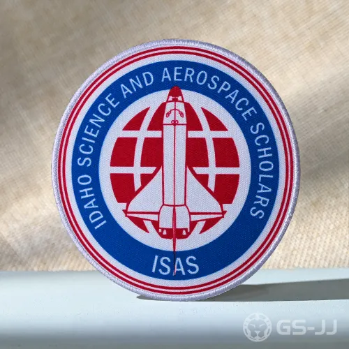 Custom Idaho Aerospace Scholars Printed Patch Custom Idaho Aerospace Scholars Printed Patch
