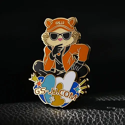 Custom Stylish Lion Pins 