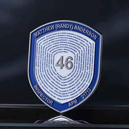 Victoria Police Custom Challenge Coins