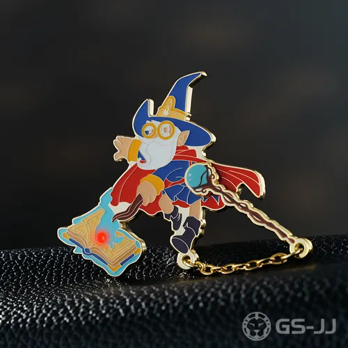Custom Magnetic Light‑Control Enamel Pins Custom Magnetic Light‑Control Enamel Pins