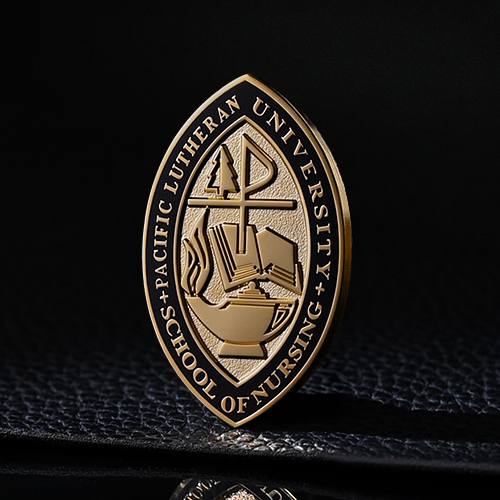 Custom Pacific Lutheran University Nursing Pin