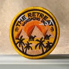 Custom Desert Retreat Embroidered Patches