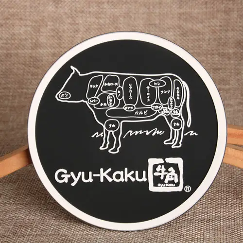 8. Black Gyu-Kaku PVC Coaster 8. Black Gyu-Kaku PVC Coaster