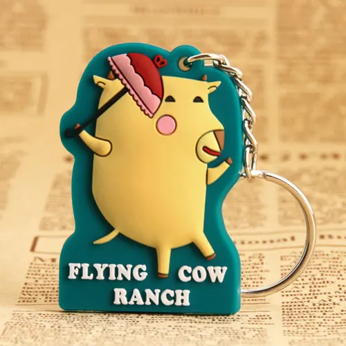 8. Dancing Cow PVC Keychain 8. Dancing Cow PVC Keychain