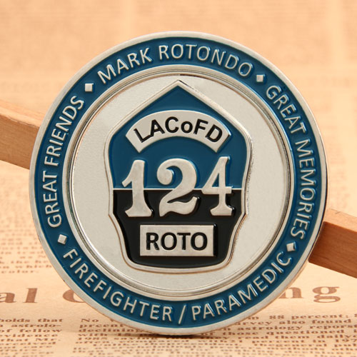 15. Lacofd Firefighter Coin
