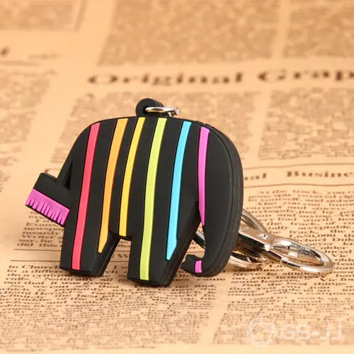 12. Elephant PVC Keychain 12. Elephant PVC Keychain