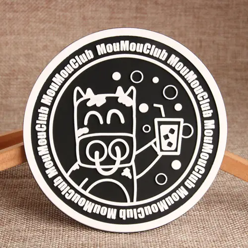 9. Black MouMou Club PVC Coaster 9. Black MouMou Club PVC Coaster