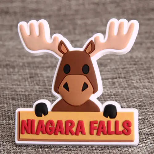 17. 3D Niagara Falls Elk PVC Magnet