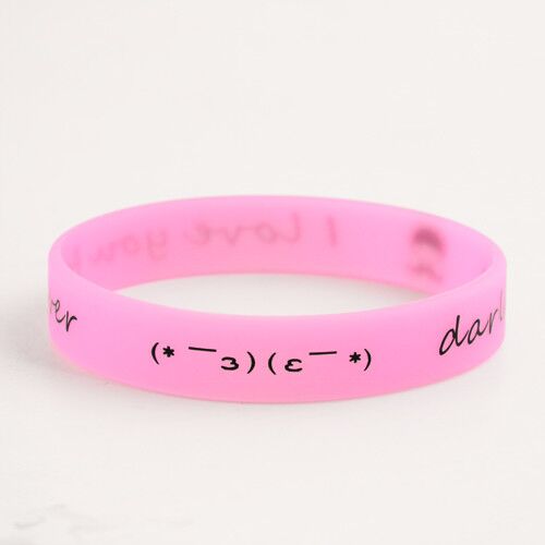 7.WB-SL-PR  I Love You Forever Awesome Wristbands
