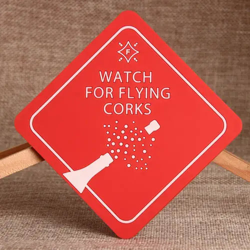 14. Flying Corks PVC Coaster 14. Flying Corks PVC Coaster