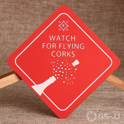 14. Flying Corks PVC Coaster 14. Flying Corks PVC Coaster