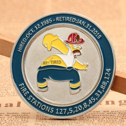 15. Lacofd Firefighter Coin