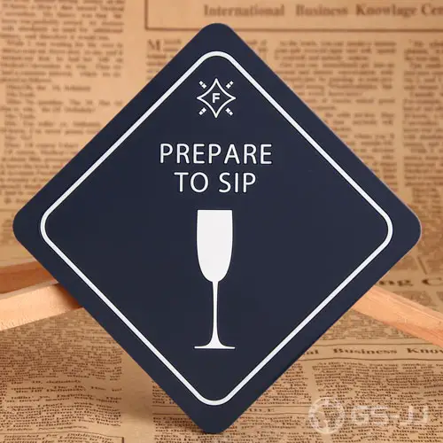 15. Prepare To Sip Square PVC Coaster 15. Prepare To Sip Square PVC Coaster