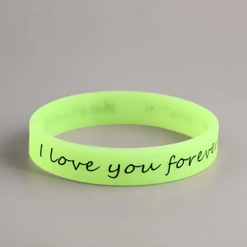 7.WB-SL-PR  I Love You Forever Awesome Wristbands
