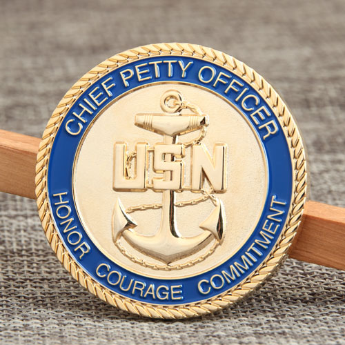 17. US Custom Navy Coin