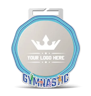 Gymnastics Medal with Your Logo