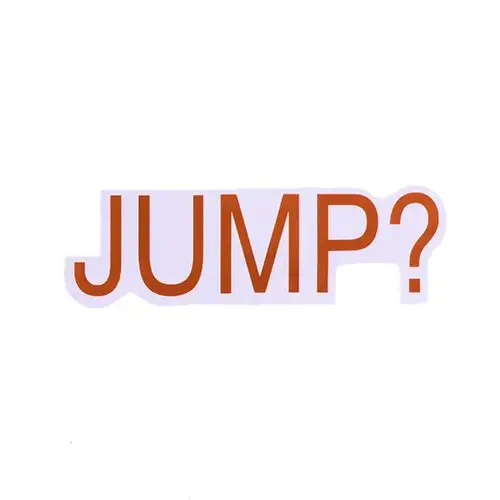 17. Jump Vinyl Letter Stickers 17. Jump Vinyl Letter Stickers