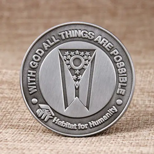 9. Habitat for Humanity Die Struck Coins