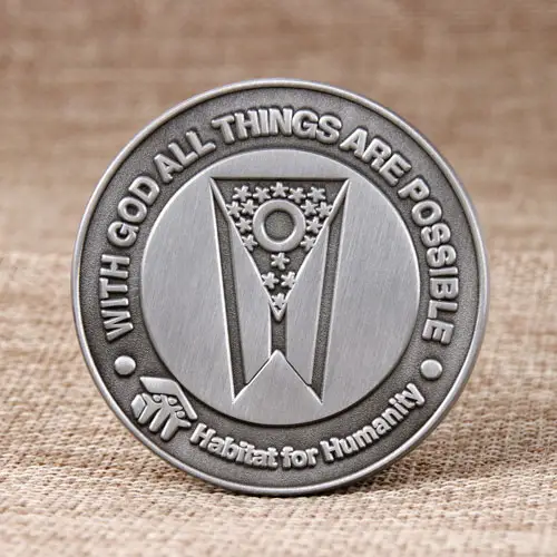 9. Habitat for Humanity Die Struck Coins