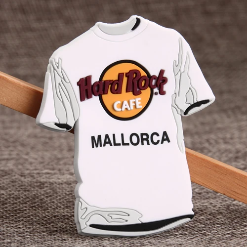 1. White T-shirt PVC Magnet