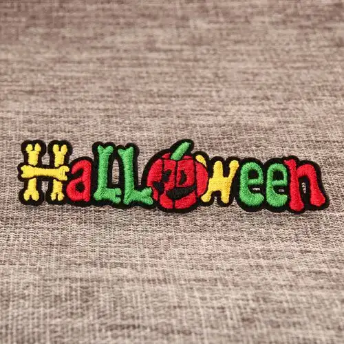 17. Halloween Embroidered Patches 